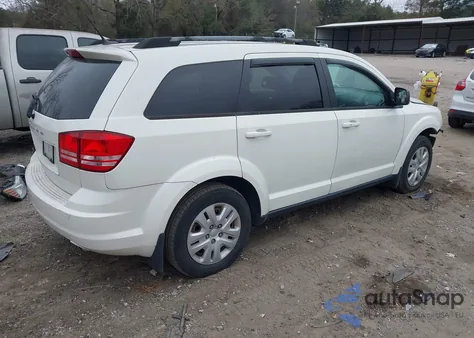2017 Dodge Journey Se z USA, uszkodzony, nr VIN 3C4PDCAB1HT691297
